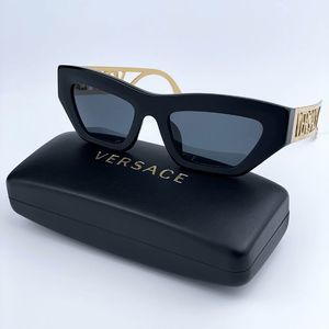 New Versace Ve4432u 90s Vintage Logo Gb1/87 Black… - image 1